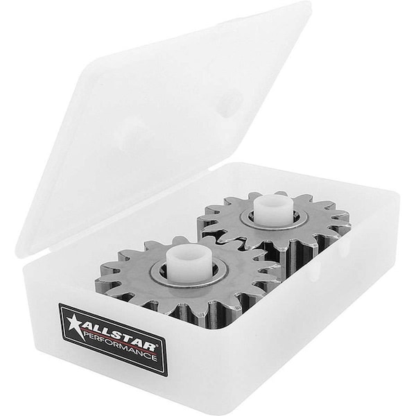 Allstar Performance Plastic Quick Change Gear Tote; White, 10PK ALL14350-10 - main